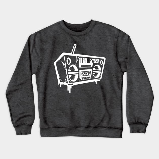 Graff Style BeatBox Crewneck Sweatshirt by n9nth